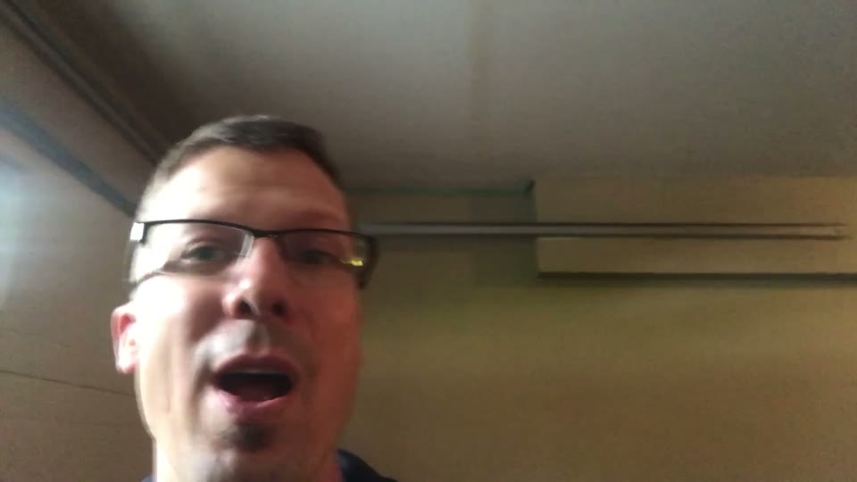 Inspector examining a stained garage ceiling