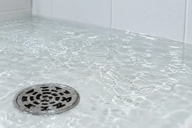 Slow or clogged residential drain
