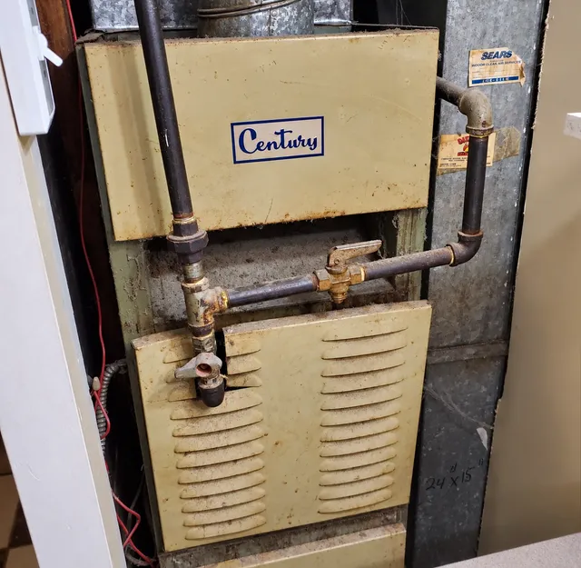 Older residential furnace or boiler equipment